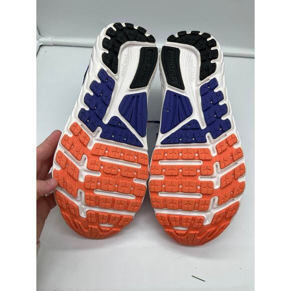 Brooks Transcend 2 Purple Salmon Coral Athletic Running Walking Womens Shoes 9.5 - Picture 2 of 7